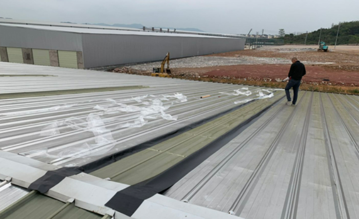 汉阳厂房屋面防水维修案例